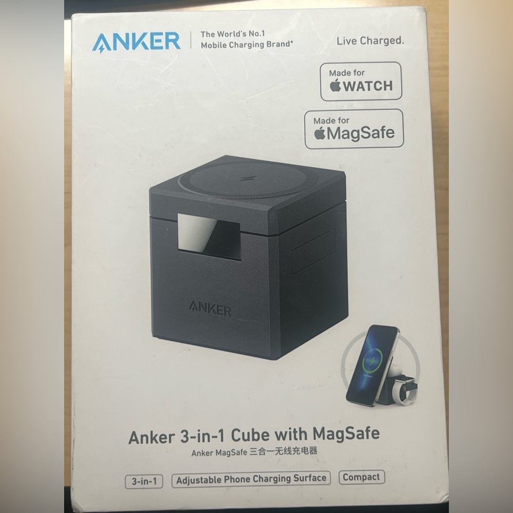 Anker Black Charging Cube with MagSafe